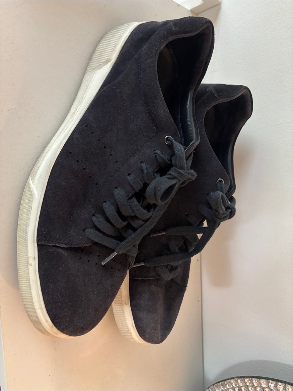 VINCE Cullen Suede Low-Top Sneakers